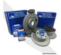 ATE Bremsscheibe 24013001141 belüftet 308mm 30mm für VAG