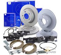 ATE BREMSSCHEIBEN+BELÄGE+WK+BACKEN VORNE+HINTEN FÜR BMW 1-ER F20 F21 3-ER F30