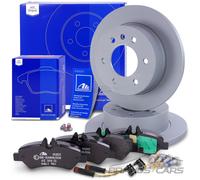 ATE BREMSSCHEIBEN +BELÄGE +WK HINTEN FÜR MERCEDES SPRINTER B906 VW CRAFTER 30-50