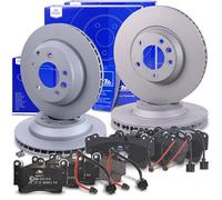 Ate Bremsscheiben +Bremsbeläge +4x Warnkontakte vorne+hinten [Hersteller-Nr. 40594420] für VW, Audi, Porsche