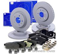 ATE BREMSSCHEIBEN +BREMSBELÄGE VORNE+HINTEN FÜR OPEL ASTRA J CASCADA W13 RPO J17