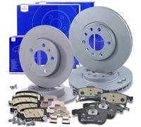 Ate Bremsscheiben + Bremsbeläge Vorne + Hinten [Hersteller-Nr. 10696887] für Vauxhall, Opel