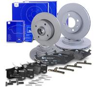 Ate Bremsscheiben + Bremsbeläge Vorne + Hinten [Hersteller-Nr. 10696993] für VW