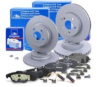 Ate Bremsscheiben +Bremsbeläge +Warnkontakte Vorne+Hinten [Hersteller-Nr. 40369786] für Mercedes-Benz