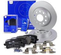 ATE BREMSSCHEIBEN +CERAMIC BELÄGE HINTEN FÜR AUDI Q3 SEAT ALHAMBRA VW PASSAT B7