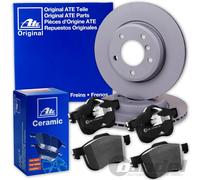 ATE BREMSSCHEIBEN + CERAMIC BELÄGE VORNE für HYUNDAI i30 N30 PD Limo Fastback