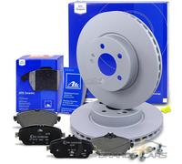 ATE BREMSSCHEIBEN +CERAMIC BELÄGE VORNE FÜR MERCEDES C-KLASSE W205 E-KLASSE W213