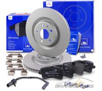 ATE Bremsscheibe 24012202721 belüftet 330mm 22mm für Porsche VAG