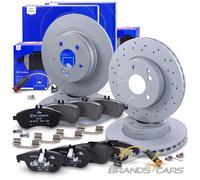 ATE BREMSSCHEIBEN +CERAMIC BELÄGE+WK VORNE+HINTEN FÜR MERCEDES C-KLASSE W204