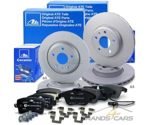 ATE BREMSSCHEIBEN +CERAMIC-BREMSBELÄGE VORNE+HINTEN FÜR AUDI A4 8K B8 A5 8T 8F