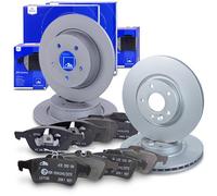 Ate Bremsscheiben +Ceramic Bremsbeläge vorne+hinten [Hersteller-Nr. 40669172] für Ford