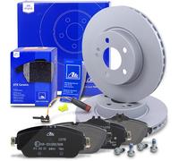 Bremsscheibe ATE 24.0128-0330.1 vorne, belüftet, hochkarbonisiert, 1 Stück