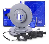 Ate Bremsscheiben +Ceramic Bremsbeläge +Warnkontakt vorne [Hersteller-Nr. 40668091] für BMW