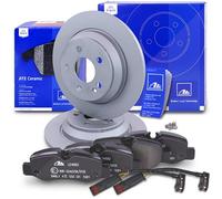 Ate Bremsscheiben +Ceramic Bremsbeläge +Warnkontakte hinten [Hersteller-Nr. 40641871] für Mercedes-Benz