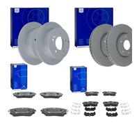 ATE BREMSSCHEIBEN+CERAMIC VORNE+HINTEN passend für KIA SPORTAGE JE nur 2WD