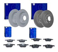 ATE BREMSSCHEIBEN + CERAMIC VORNE+HINTEN passend für MAZDA 5 CR CW Bj. 2005-2018