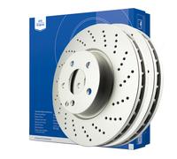 ATE Bremsscheibe 24013201001 Gelocht 322mm 32mm für Mercedes