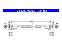 ATE Bremsschlauch 24.5237-0335.3