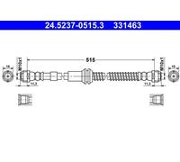 ATE Bremsschlauch Für VW AUDI PORSCHE Touareg Q7 Cayenne 4L 955 7P6611701