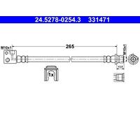 ATE Bremsschlauch 24.5278-0254.3