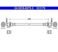 ATE Bremsschlauch Toyota 24.5235-0275.3