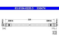 ATE Bremsschlauch Volvo, Mercedes 83.6104-0220.3