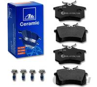 1x Ceramic Bremsbelagsatz, Scheibenbremse ATE 13.0470-2820.2 für CITROËN SEAT