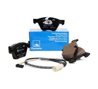 ATE Ceramic Bremsbeläge + Sensor für BMW E90-92 X1 E84 xDrive bis 03.2010 vorne