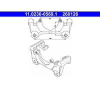 ATE 11.0230-0569.1 Bremskraftverstärker