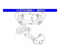 Halter Bremssattel ATE 11.8170-0600.1 für Mini