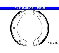 ATE HANDBREMSBACKEN-SATZ passend für BMW 3 5 6 7 8 Z3 Z8 | 03.0137-0150.2