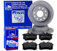 ATE POWERDISC BREMSSCHEIBEN 236mm + BELÄGE VORNE für OPEL ASTRA F + CORSA A B