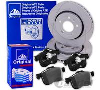 ATE PowerDisc BREMSSCHEIBEN 300mm + BELÄGE VORNE für VOLVO S60 V60 V70 XC70 S80