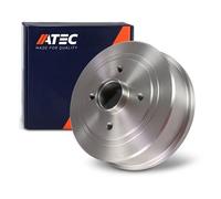 Atec 1x Bremstrommel ohne Radlager [Hersteller-Nr. 34007746] für Vauxhall, Opel