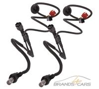 ATEC 2x ABS SENSOR + STECKER WARNKONTAKT FÜR VWK VORN FÜR VW PASSAT 3B 3BG 99-05