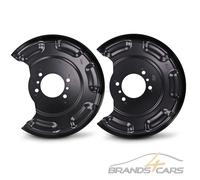 ATEC 2x DECKBLECH BREMSSCHEIBE HINTEN LINKS RECHTS FÜR HYUNDAI I-20 AB BJ 14