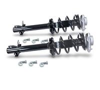 Atec 2x Federbein komplett vorne [Hersteller-Nr. 40593756] für Peugeot, Fiat, Citroën