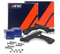 Atec 2x Querlenker mit Traggelenk + LEMFÖRDER Schraubensatz vorne [Hersteller-Nr. 41210055] für Audi, Seat, Skoda, VW