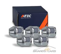 ATEC 5x RADMUTTER KEGELBUND M12x1,5 FÜR KIA CARENS CARNIVAL CEED CERATO EV3 EV6