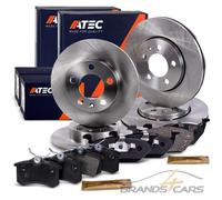 ATEC BREMSSCHEIBEN + BELÄGE VORNE + HINTEN FÜR SEAT CORDOBA IBIZA TOLEDO VW GOLF