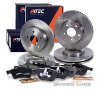 ATEC Germany Bremsenset inkl. Bremsscheiben Vorne Ø 278 mm Belüftet +