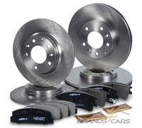 ATEC BREMSSCHEIBEN+BREMSBELÄGE BREMSKLÖTZE VORNE+HINTEN FÜR MAZDA 6 GG GY 02-07
