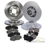 ATEC BREMSSCHEIBEN+BREMSBELÄGE BREMSKLÖTZE VORNE+HINTEN FÜR OPEL VIVARO A 01-14