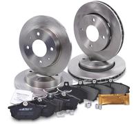 Atec Bremsscheiben + Bremsbeläge Vorne + Hinten [Hersteller-Nr. 40579053] für Smart, Mitsubishi