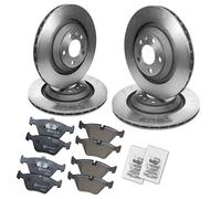 Atec Bremsscheiben + Bremsbeläge Vorne + Hinten [Hersteller-Nr. 40579776] für Opel
