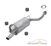 ATEC ENDSCHALLDÄMPFER AUSPUFF SCHALLDÄMPFER FÜR SUBARU FORESTER SG 2.0 AWD 02-08