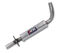 ATEC Germany 1x Mittelschalldämpfer | Kompatibel mit: AUDI A3, SEAT LEON, TOLEDO II, SKODA OCTAVIA I, OCTAVIA I Combi, OCTAVIA I Kasten/Kombi, VW BORA I