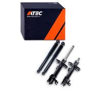 ATEC Germany 4x Gasdruck Stoßdämpfer Vorne und Hinten Federbein, Kompatibel mit OPEL SIGNUM CC (Z03), VECTRA C (Z02), VECTRA C Caravan (Z02), VECTRA C CC (Z02)