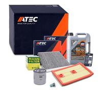 Atec Inspektionspaket + 5l 5W-30 Motoröl [Hersteller-Nr. 40581486] für Audi, Cupra, Seat, Skoda, VW