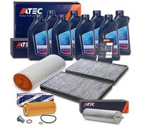 Atec Inspektionspaket B + 8l 5W-30 Motoröl [Hersteller-Nr. 40581685] für BMW